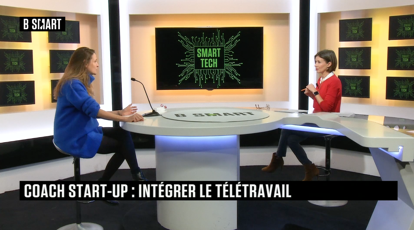 SMART TECH – Coach start-up : intégrer le télétravail